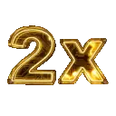 2x score icon