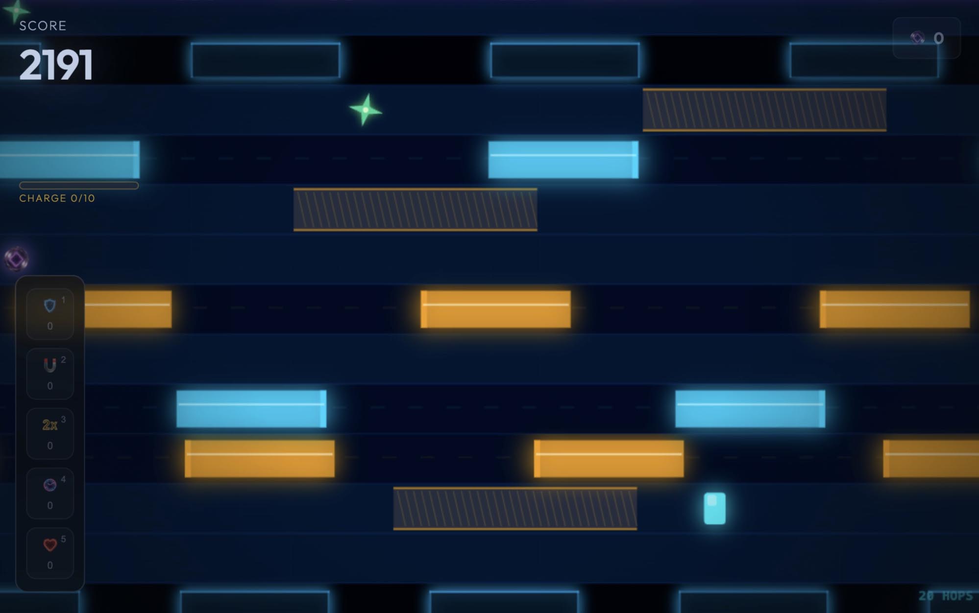 Data Hopper packet mid-jump between two glowing network nodes